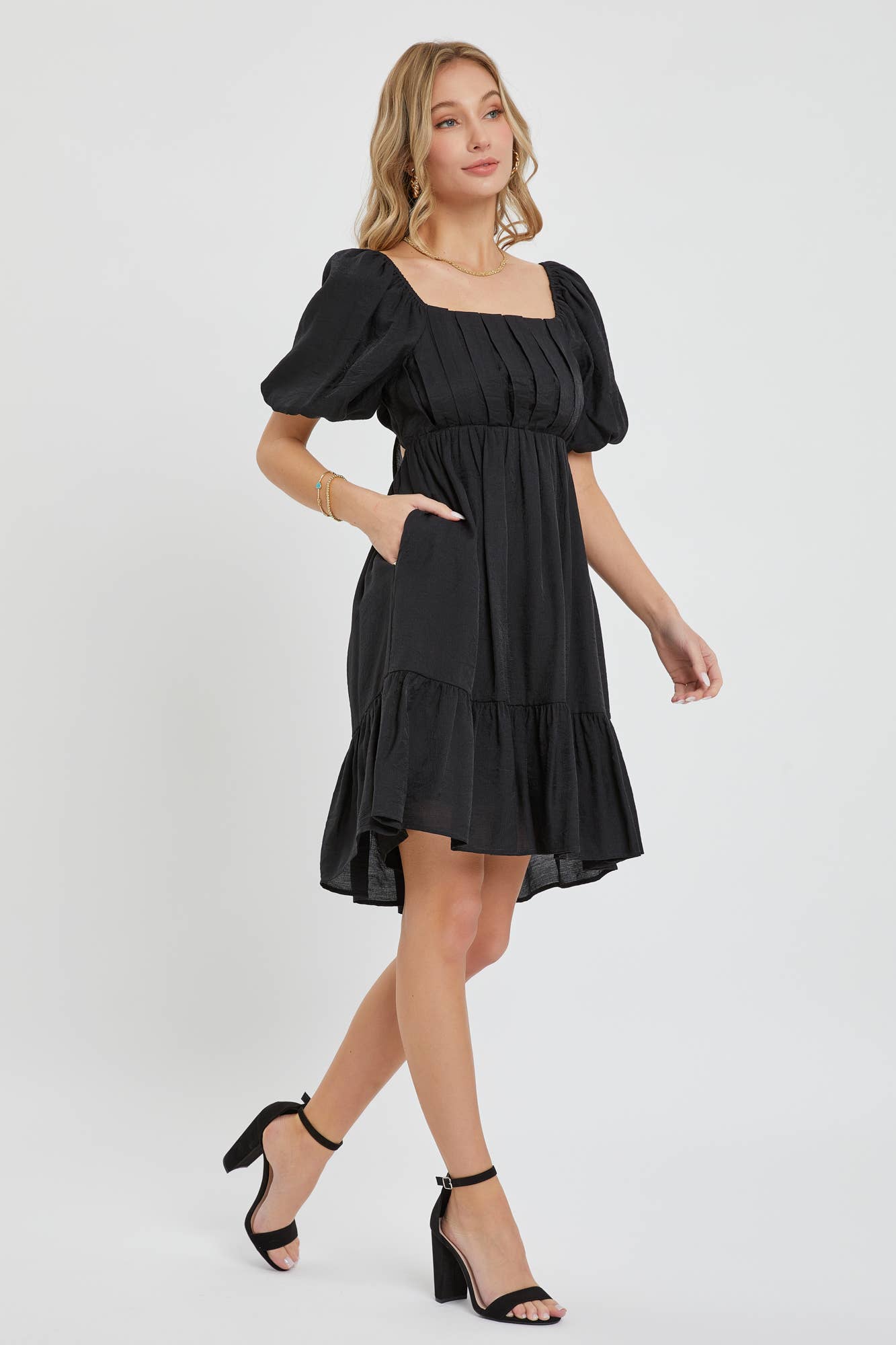 Eclipse Charm Mini Babydoll Dress