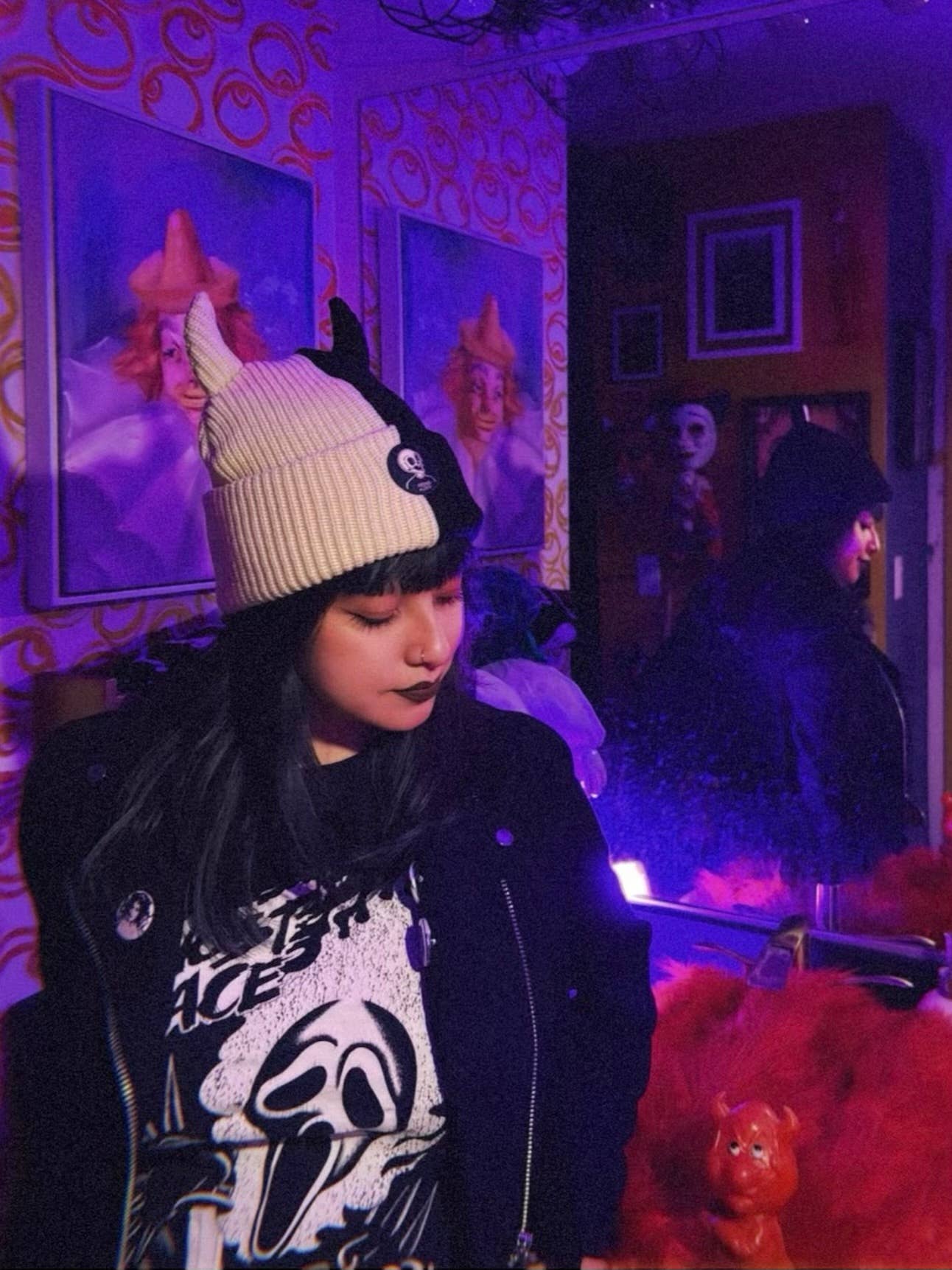 Devil Horn Beanie