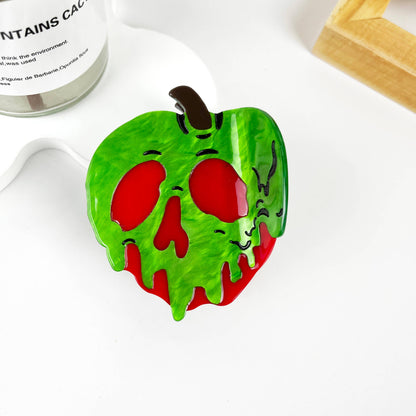 Poisoned Apple Hair Clip