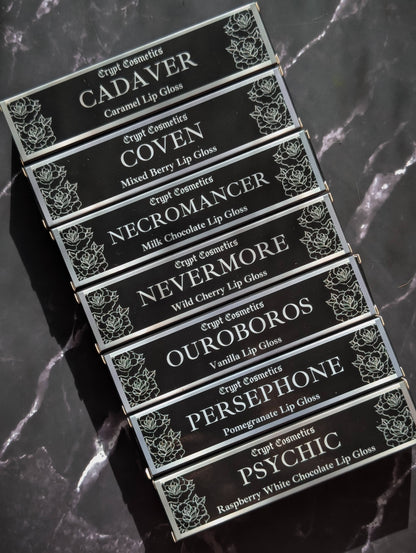 CADAVER (Silver Edition) - Warm nude caramel lip gloss