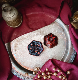 Persephone Pomegranate Candle