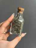 Pyrite Crystal Gemstone Chip Jar