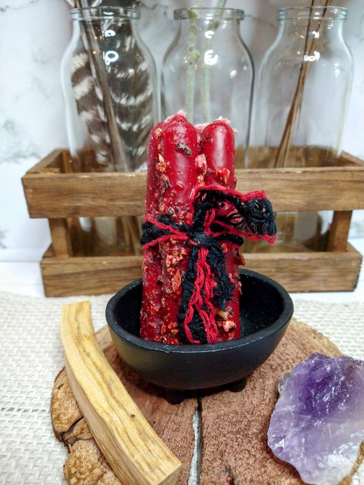 Hand Dipped Intention Candles