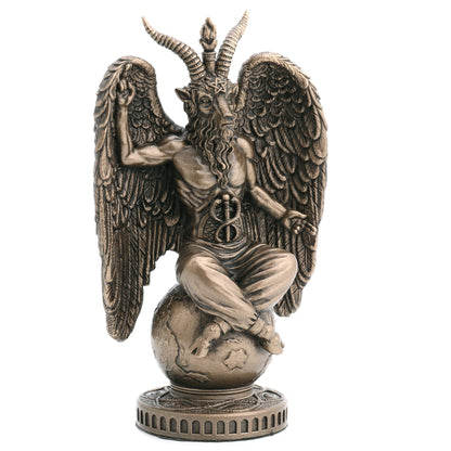 Baphomet Sitting On The Globe