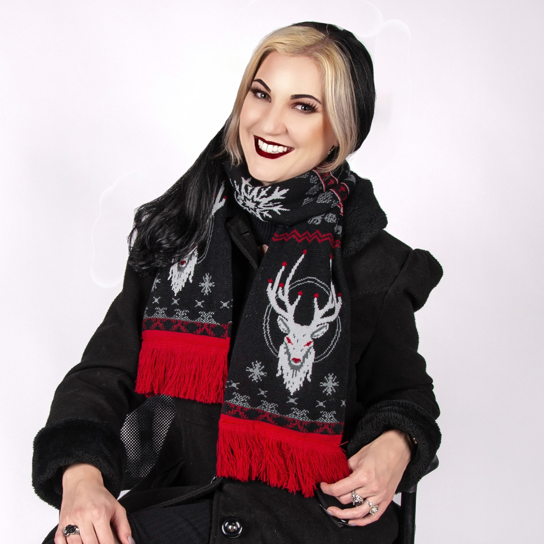 Beelzebuck Unholy Holiday Scarf