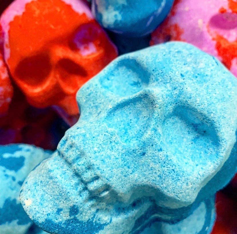 Rainbow Skull Bath Bomb