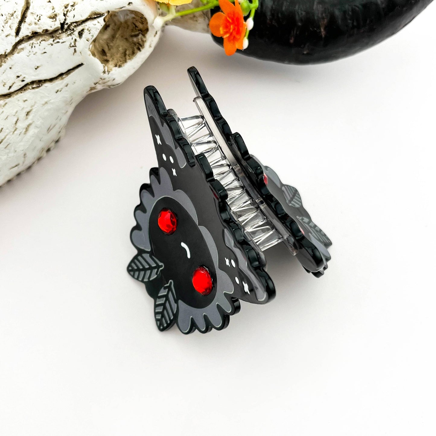 Moth Man Hair Claw Clip