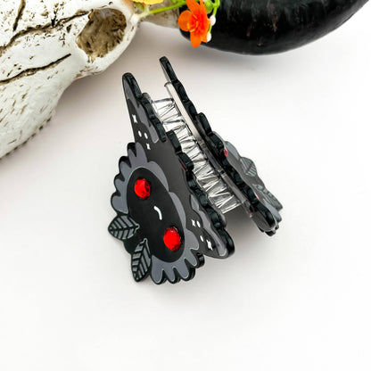 Moth Man Hair Claw Clip