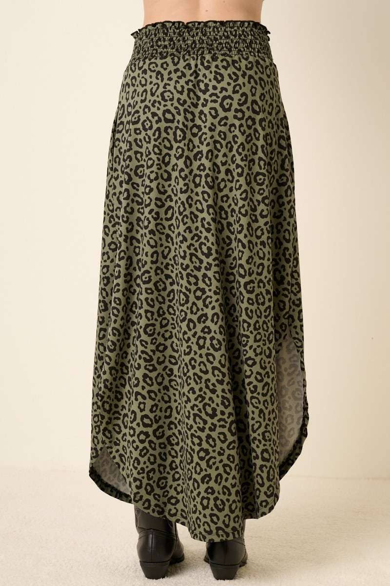 Jungle Hex Maxi Skirt