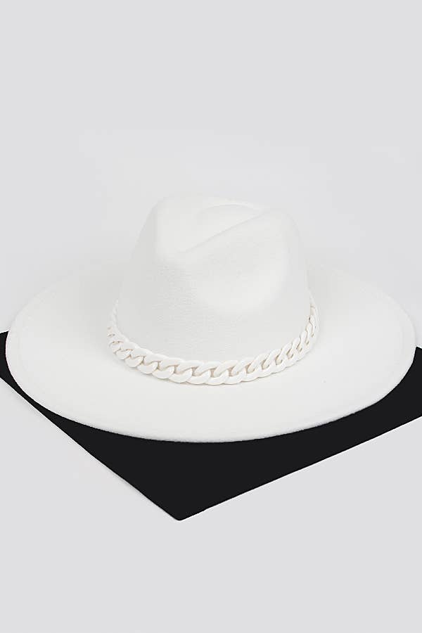 Chain Fedora Hat