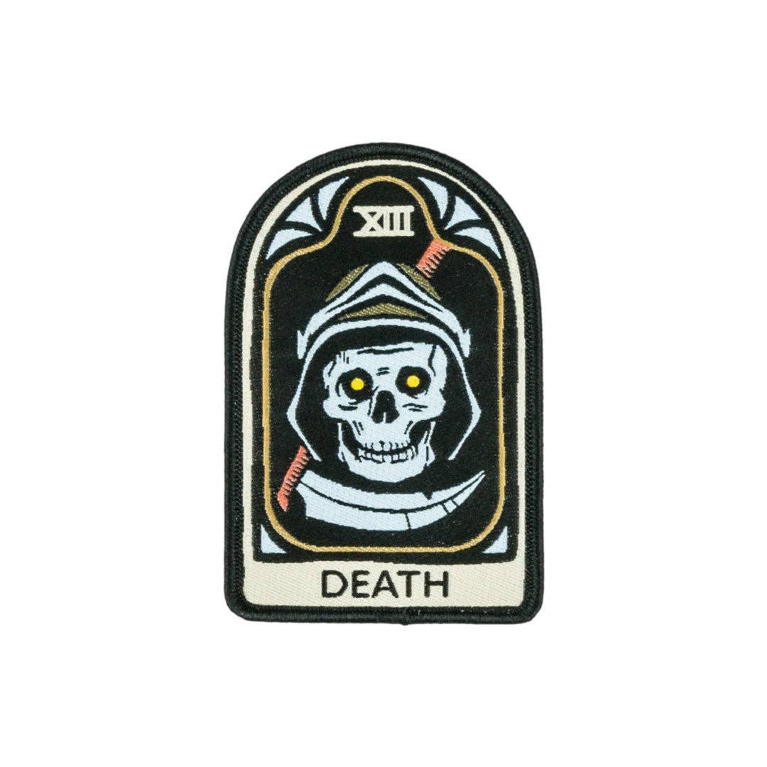 Death Tarot Nouveau Iron-On Patch