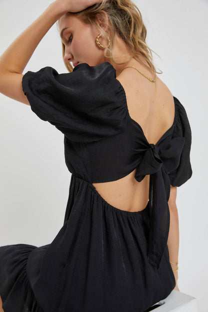 Eclipse Charm Mini Babydoll Dress