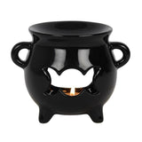Gothic Triple Moon Cauldron Oil Burner and Wax Warmer