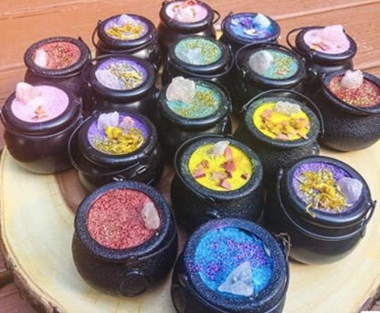 Enchantress Green Cauldron Witch's Vegan Herbal Luxury Bath