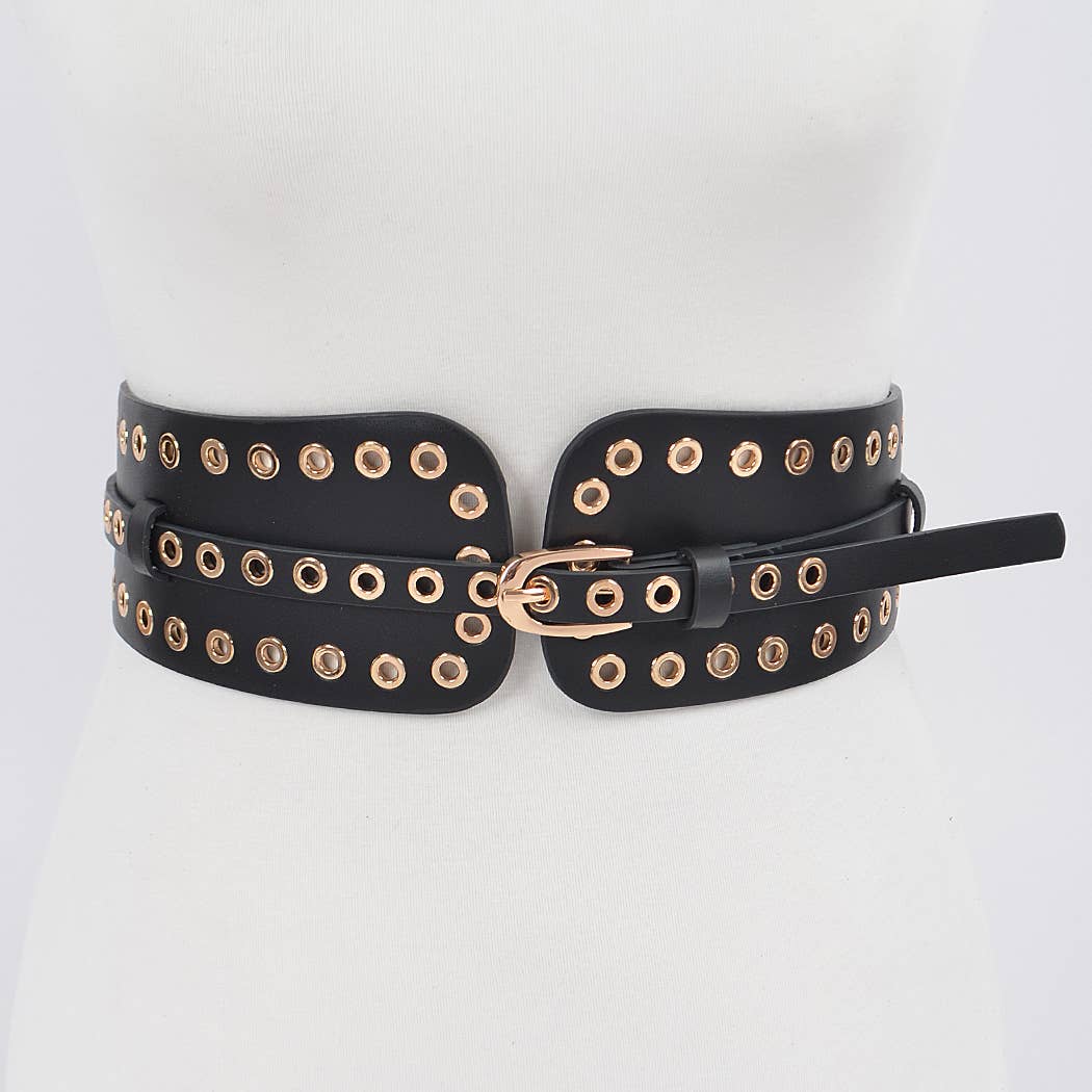 Full Eyelet Waist Belt