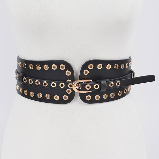 Full Eyelet Waist Belt