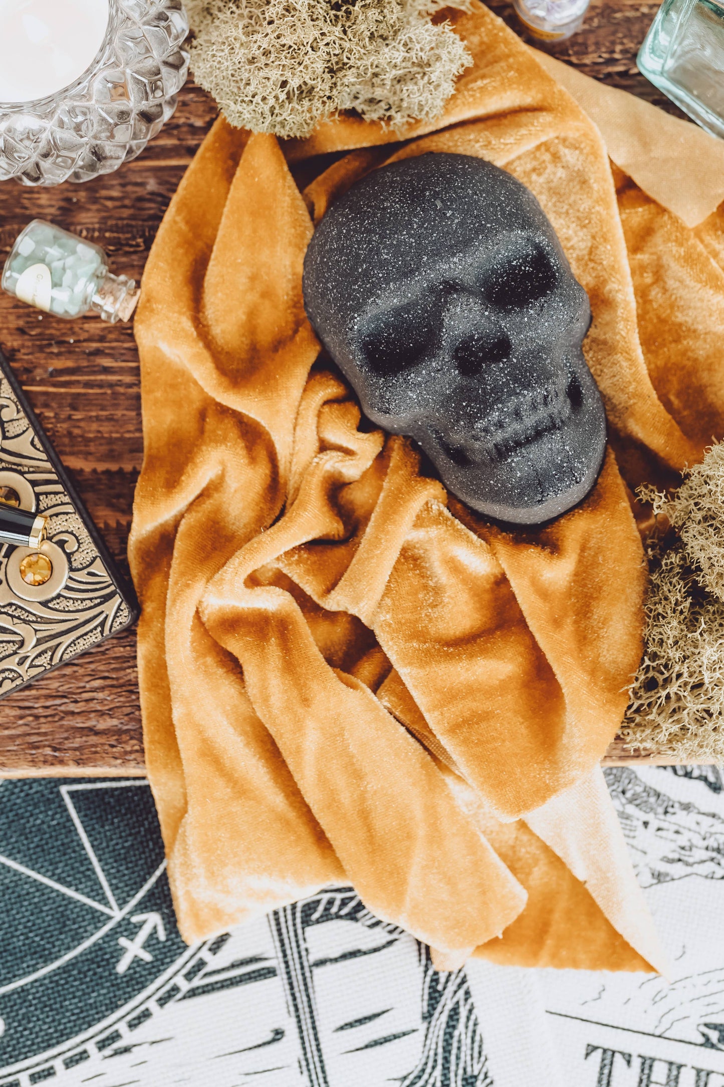 Death Eater Skull Halloween Vegan Bath Bomb