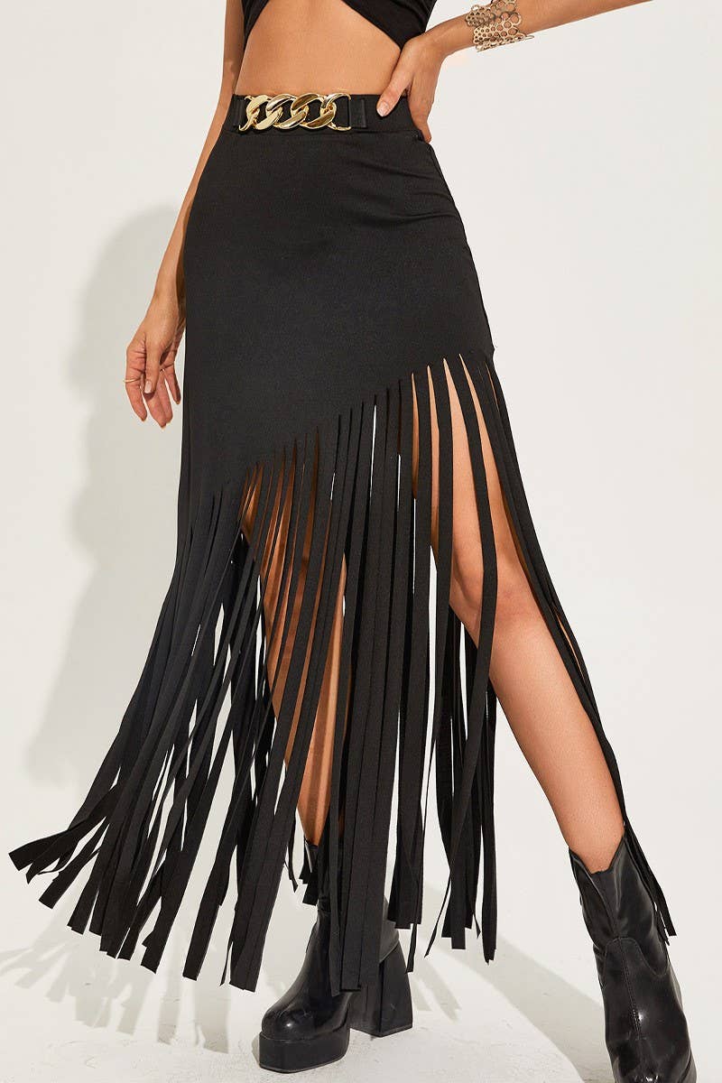 Spellbound Fringe Skirt
