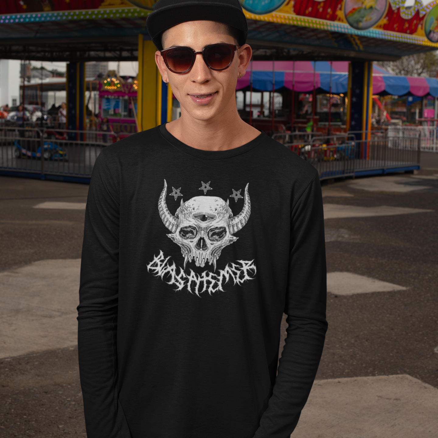 Blasphemer Death Metal Long Sleeve T-Shirt