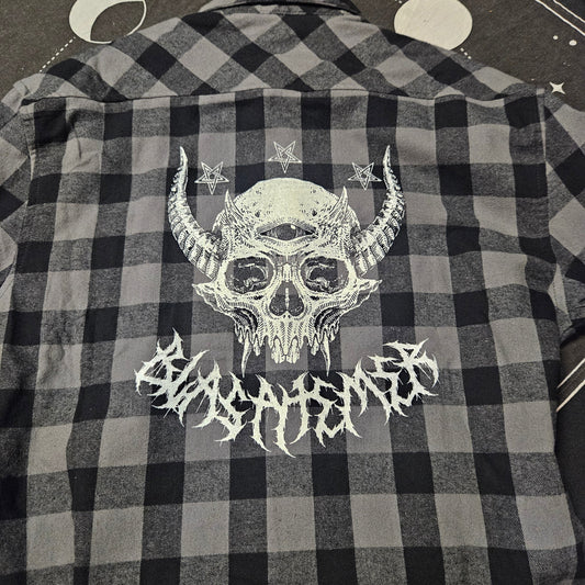 Blasphemer Death Metal Flannel Shirt