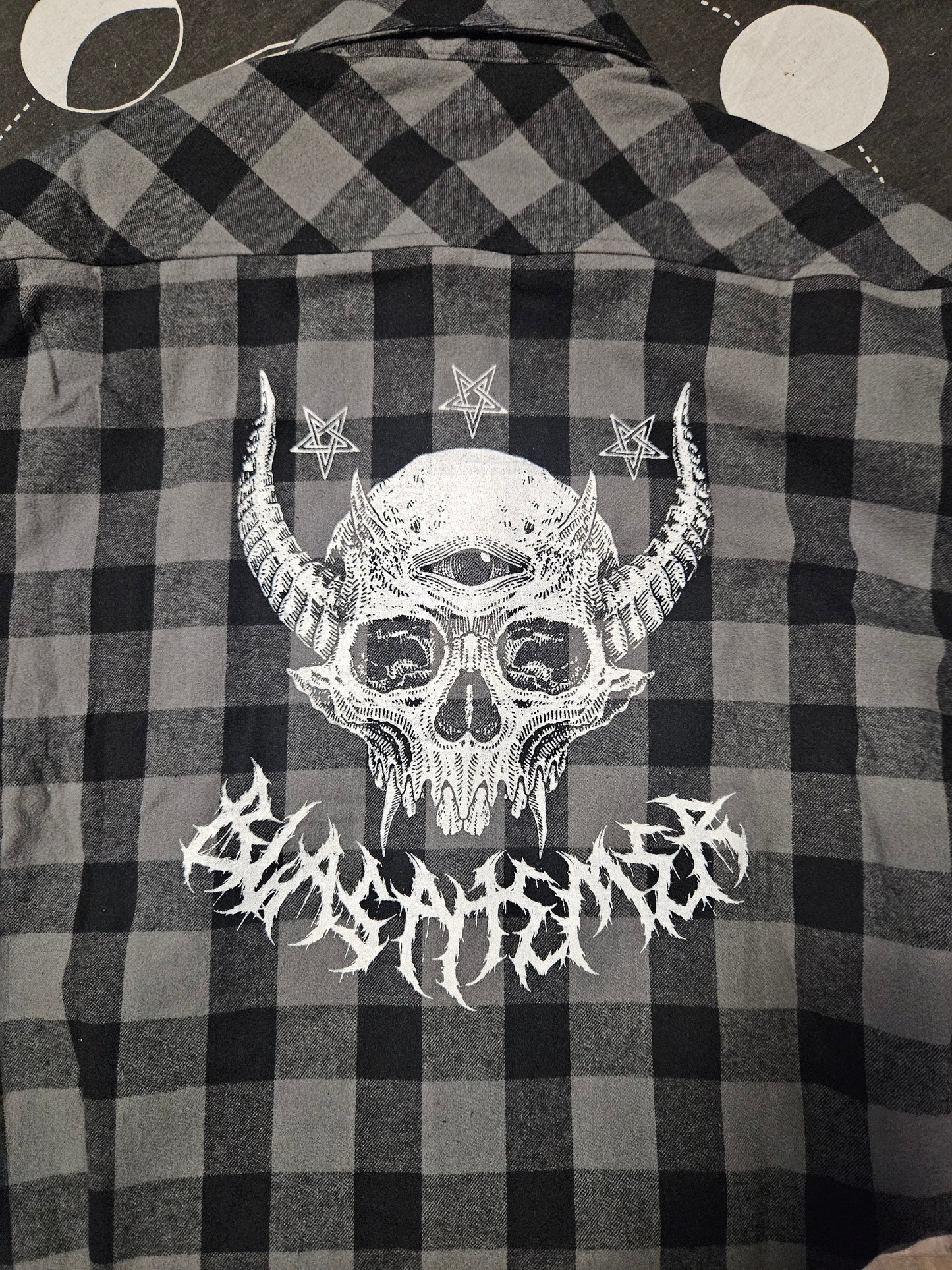 Blasphemer Death Metal Flannel Shirt