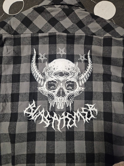 Blasphemer Death Metal Flannel Shirt