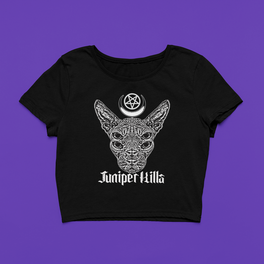 Juniper Kills Skins Kitty Crop Top