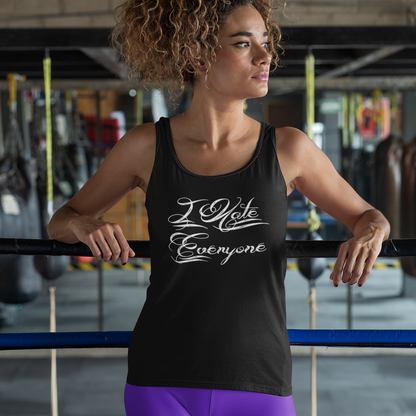 I Hate Everyone Racerback Tank Top