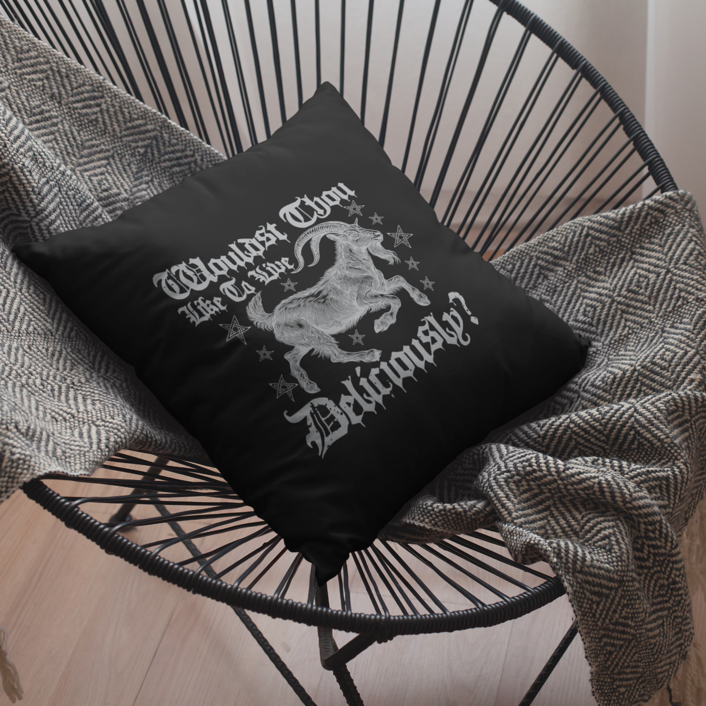 Woulds't Thou Like To Live Deliciously Pillow Cover