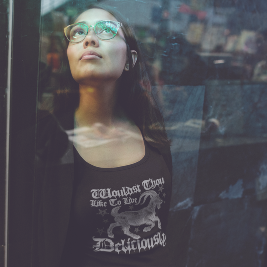 Live Deliciously Racerback Tank Top