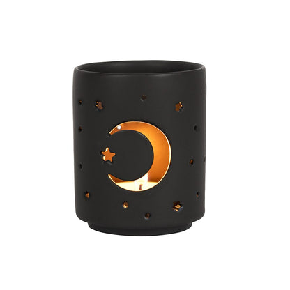 Mystical Moon Cut Out Tea Light Holder