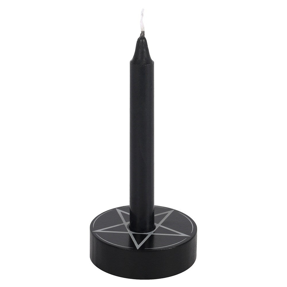 Pentagram Spell Candle Holder