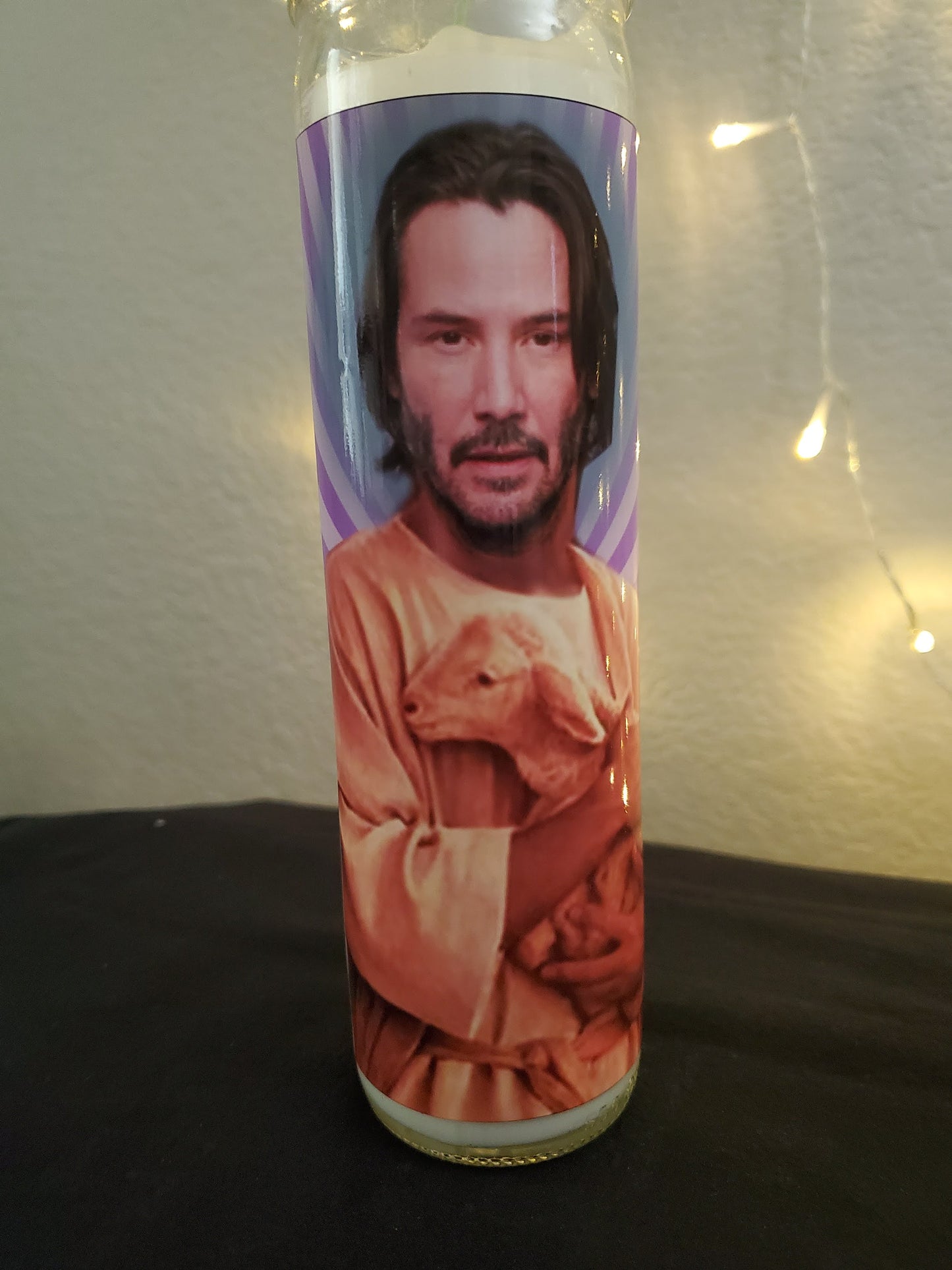 Keanu Saint Candle- St. Keanu