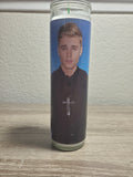 Saint Bieber Candle - Justin Bieber Prayer Candle
