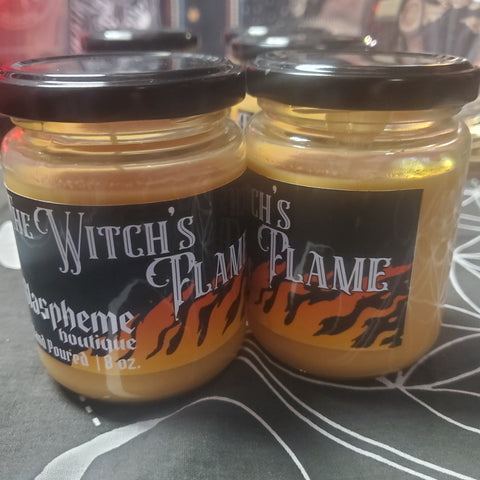 The Witch's Flame Blaspheme Boutique Signature Candles