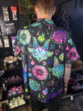 Neon Occult Button Up Shirt