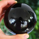 Obsidian Stone Sphere