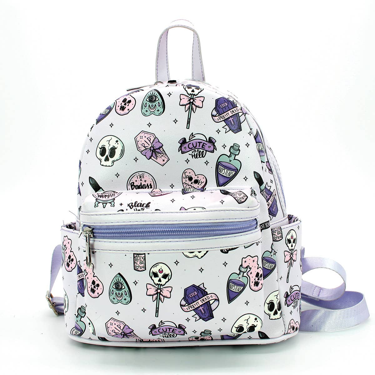 Spooky Girl Pastel Goth Mini Backpack – Blaspheme Boutique