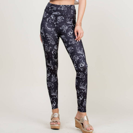 Celestial Animal Print Legging