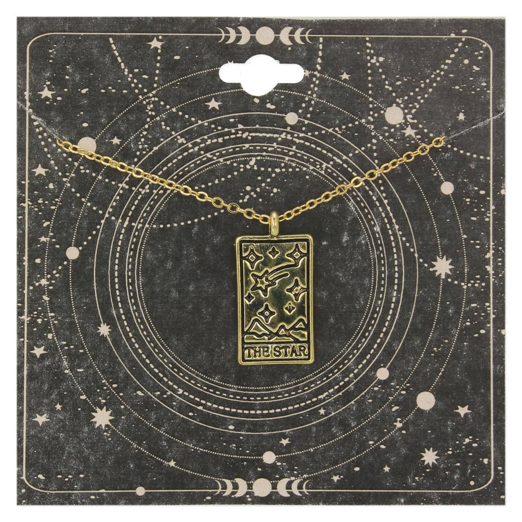 The Star Small Tarot Pendant | Sterling Silver Tarot Jewelry