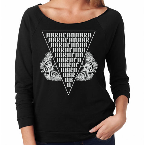 Abracadabra off shoulder sweatshirt