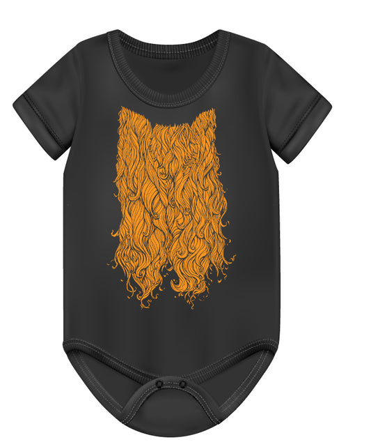 Erik Braa Viking of Voice Baby Beard Baby Bodysuit