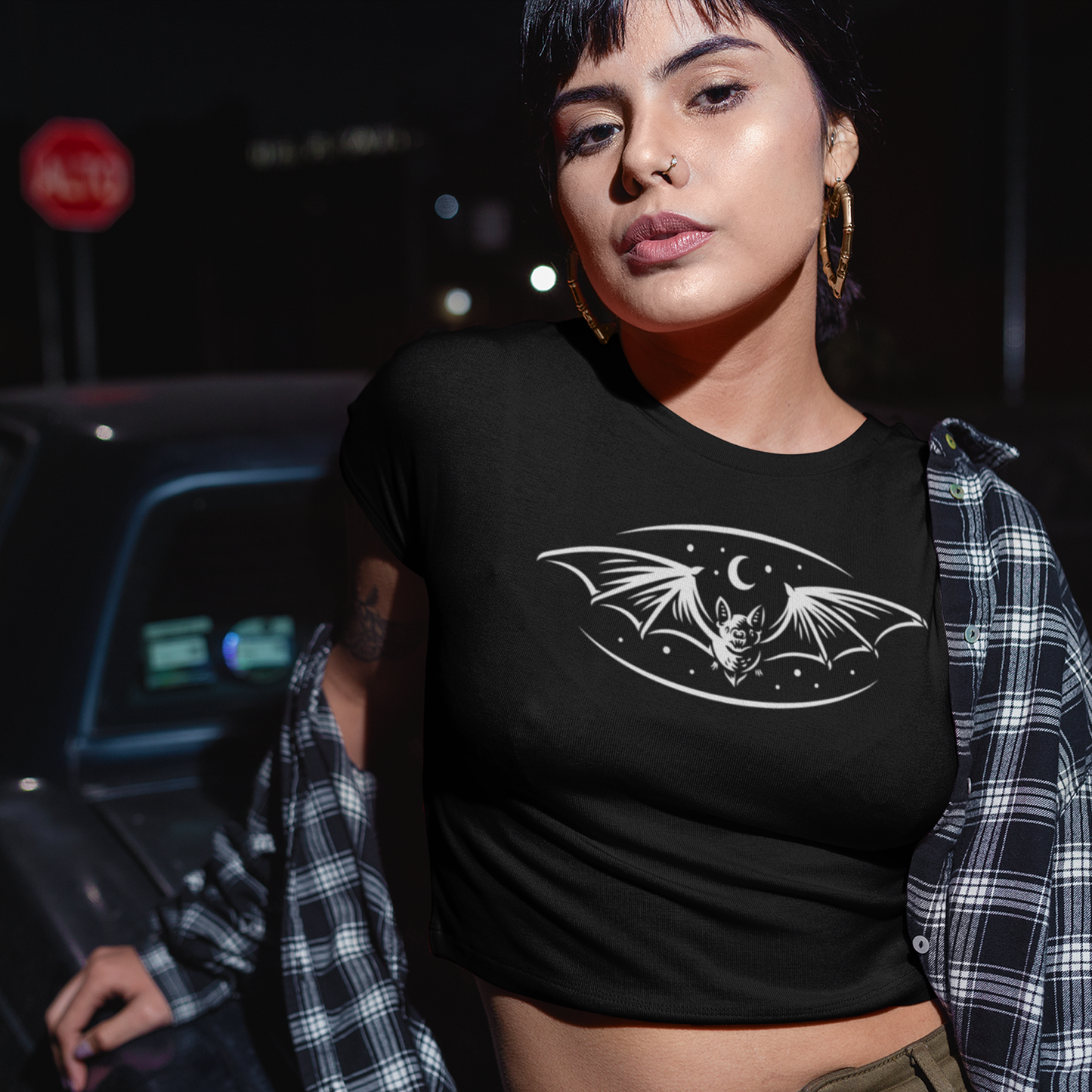 Bat Crop T-Shirt