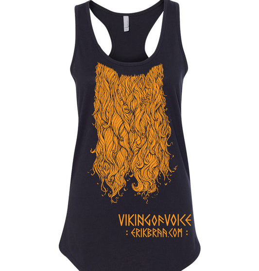 Erik Braa Viking of Voice Beard Racerback Tank