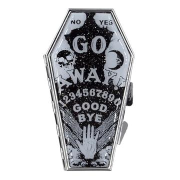 Go Away Ouija Coffin Compact