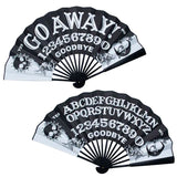 Go Away Ouija Double Sided Fan