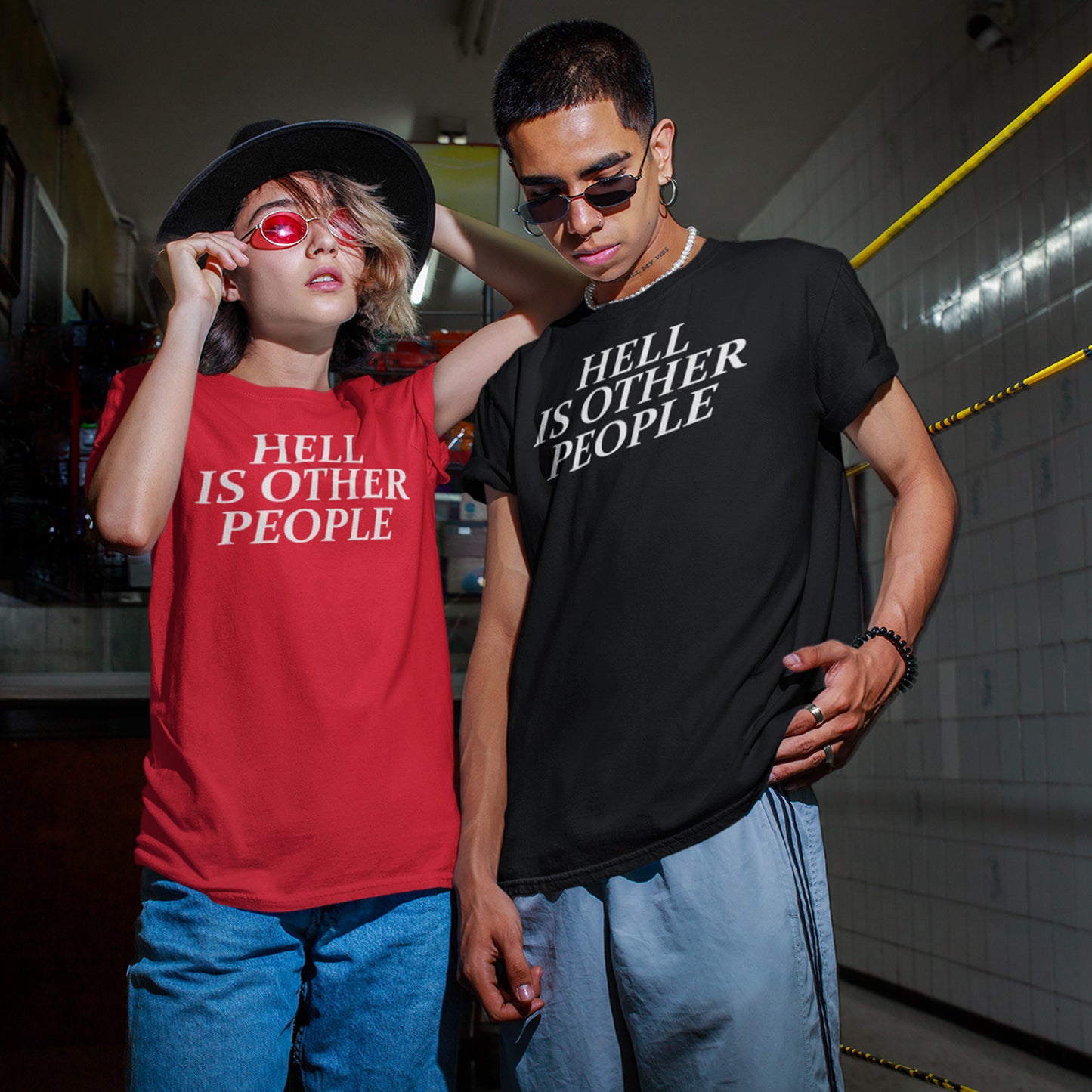 Hell Is Other People Unisex T-Shirt