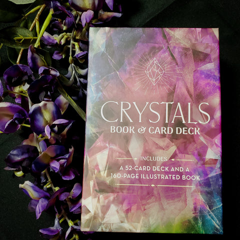 Crystals Book & Card Deck: Includes a 52-Card Deck and a 160-Page Illustrated Book