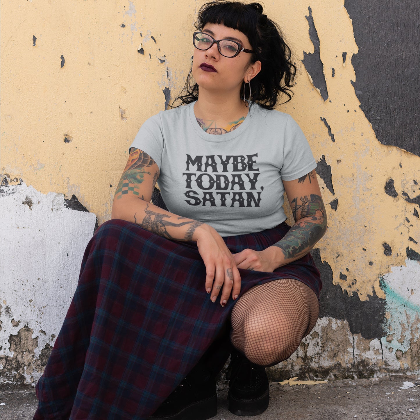 Maybe Today, Satan Women's T-shirt