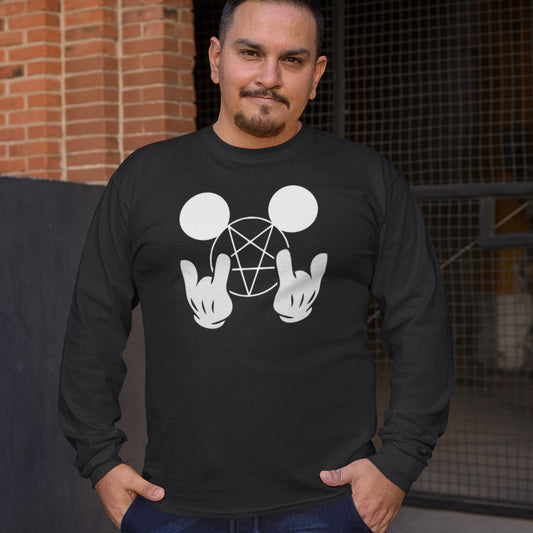 Metal Mouse Long Sleeve Unisex T-Shirt